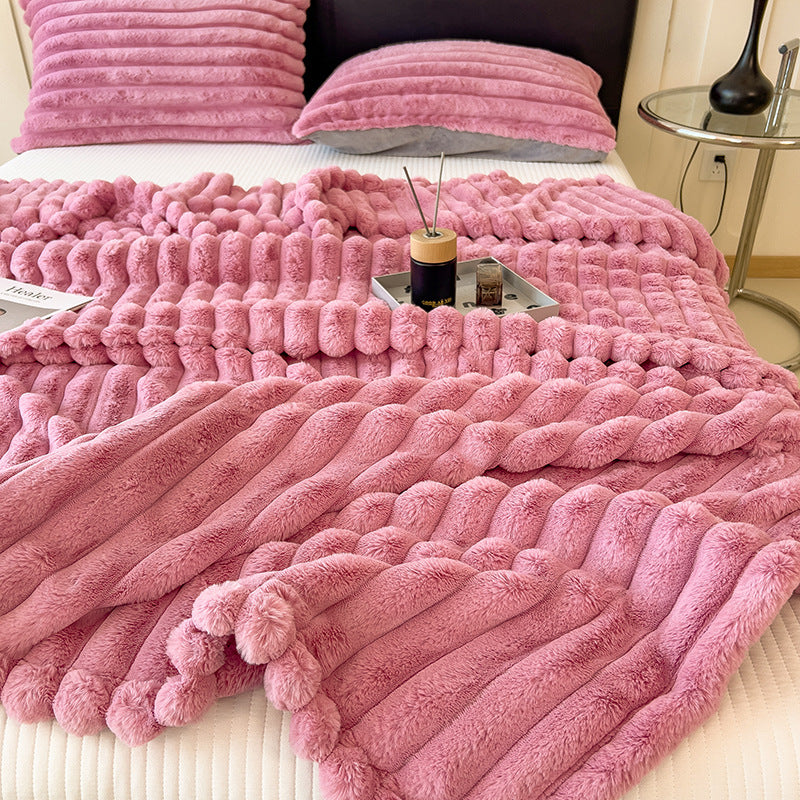 Hoshina™ うさぎ風ふわふわブランケット