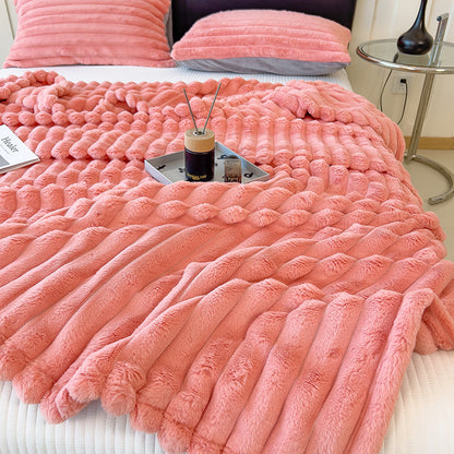 Hoshina™ うさぎ風ふわふわブランケット