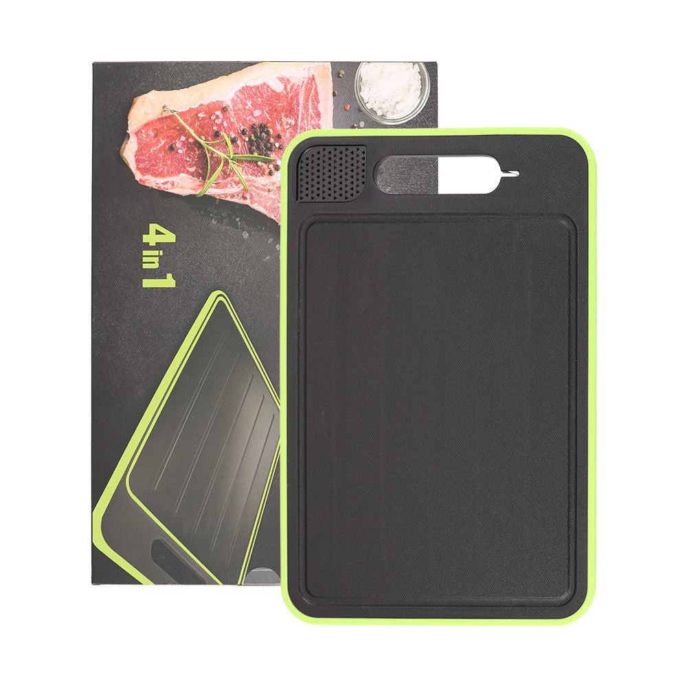 Hoshina™ 4in1多機能まな板｜切る・研ぐ・おろす・解凍